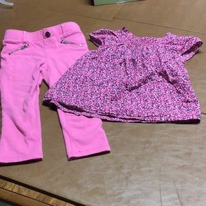 Girls Pink Outfit 2T/3T